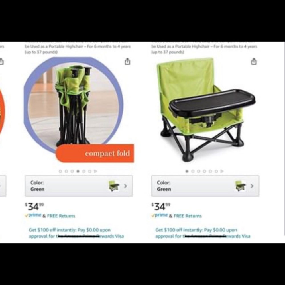 Summer Infant chair